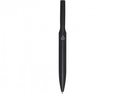 Blanca шариковая ручка из переработанного алюминия - сплошной черный, черные чернила