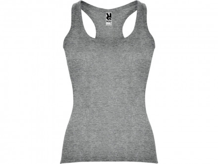Майка Carolina женская, серый меланж