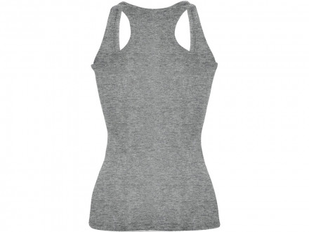 Майка Carolina женская, серый меланж