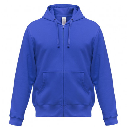 Толстовка мужская Hooded Full Zip ярко-синяя