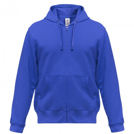 Толстовка мужская Hooded Full Zip ярко-синяя
