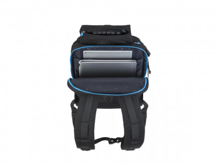 RIVACASE 7860 black профессиональный рюкзак для геймеров 17.3