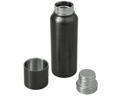 Вакуумный термос c магнитной крышкой Magne, 500 мл, темно-серый