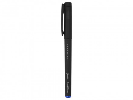 Ручка Egoiste.BLACK гелевая в черном корпусе, 0.5мм, синяя