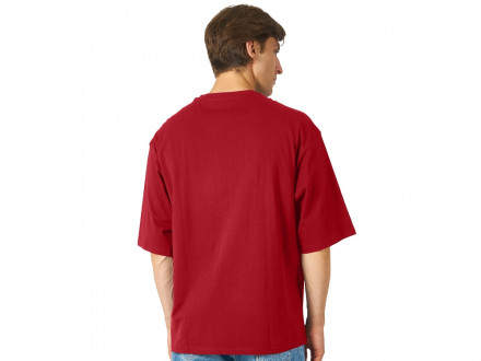 Футболка Berlin к/р оверсайз, 100% хлопок, 180гр, красный