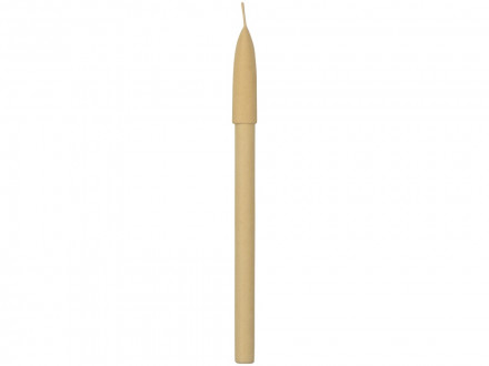 Ручка картонная с колпачком Recycled, натуральный (Р)