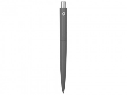 Ручка металлическая шариковая Lumos Recy, серый