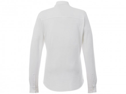 Женская рубашка Bigelow из пике с длинным рукавом, белый