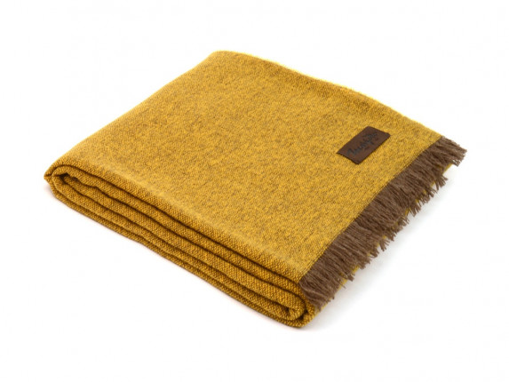 Плед MARZOTTO ERA BLEND 1310, горчичный