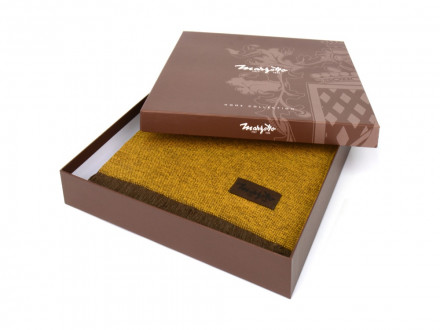 Плед MARZOTTO ERA BLEND 1310, горчичный