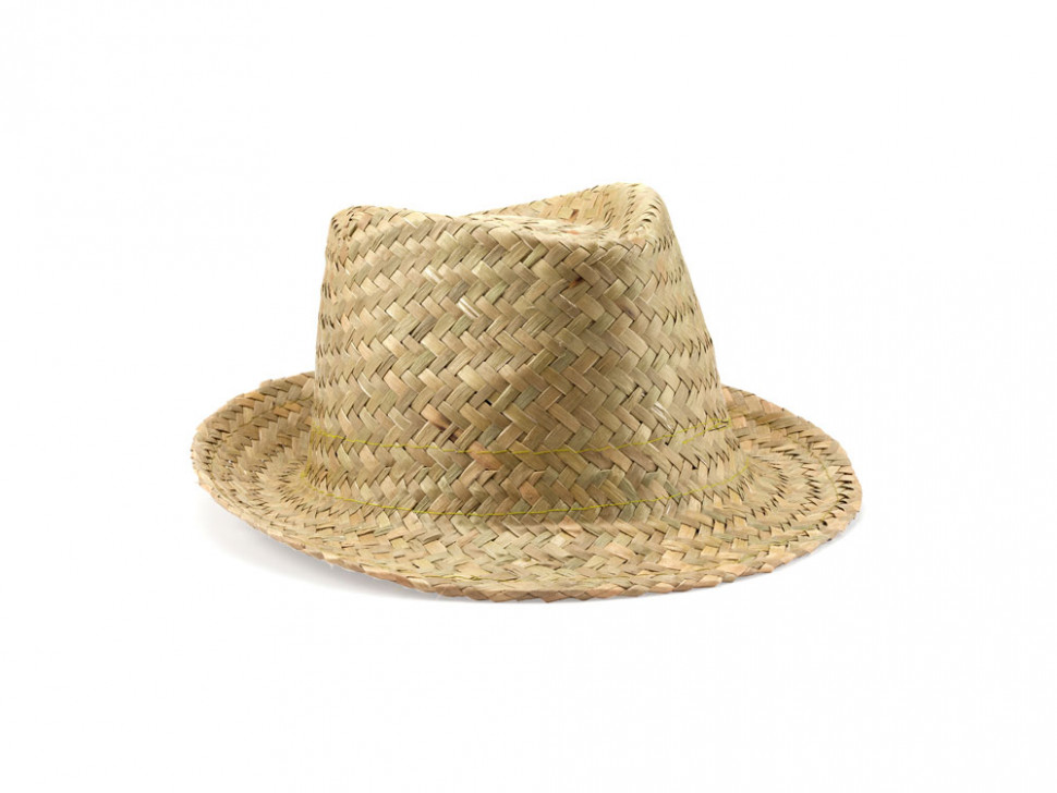 Шляпа из натуральной соломы GALAXY, хаки зеленый