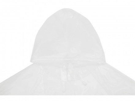 Дождевик Hawaii c чехлом унисекс, бесцветный полупрозрачный