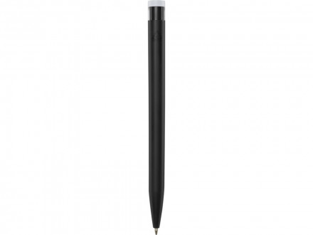 Шариковая ручка Unix из переработанной пластмассы, черные чернила - Черный
