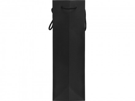 Пакет под бутылку Imilit 11х35х11 см, черный
