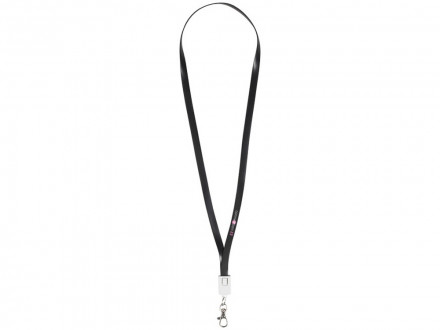 Зарядный кабель-клип 2 в 1, черный