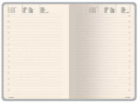 Ежедневник А5 Megapolis Color New soft-touch, красный