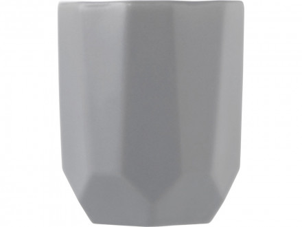 Кружка с гранями Amery, 310мл, серый матовый