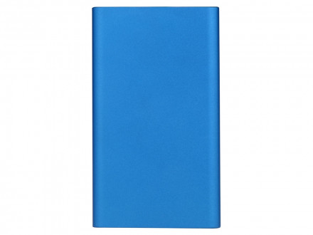 Портативное зарядное устройство Мун с 2-мя USB-портами, 4400 mAh, синий