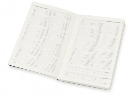 Ежедневник А5 недатированный Megapolis Velvet Flex, синий флуор