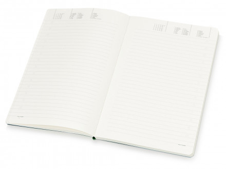 Ежедневник А5 недатированный Megapolis Velvet Flex, синий флуор