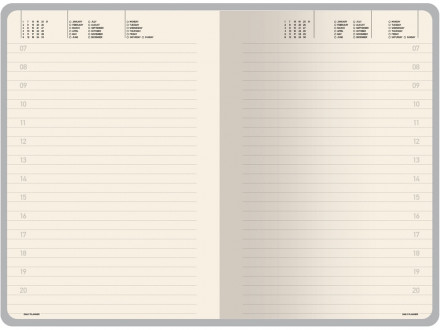Ежедневник недатированный А5 Megapolis Color Flex, красный