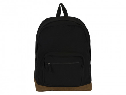 Рюкзак Shammy с эко-замшей для ноутбука 15, черный