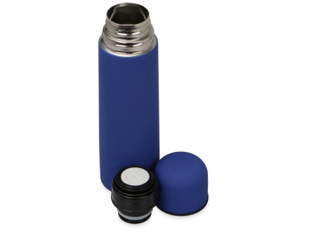 Термос Ямал Soft Touch с чехлом, 500мл, синий (Р)