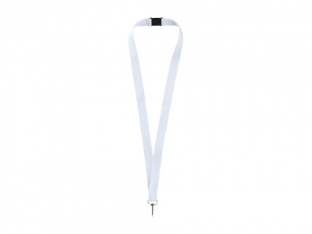 Ремешок на шею с карабином Бибионе, белый