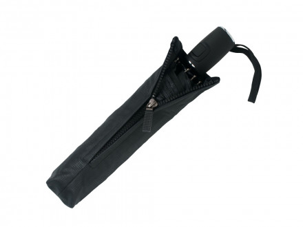 Зонт складной Grid. Hugo Boss, черный