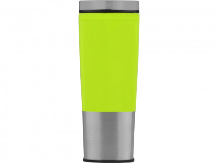 Кружка с термоизоляцией Пиренеи, зеленое яблоко/серебристый