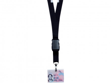 Шнурок Yogi со съемным креплением, черный