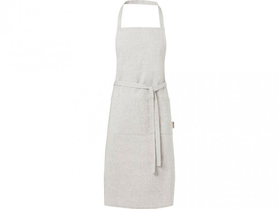 Pheebs 200 g/m2 recycled cotton apron, серый яркий
