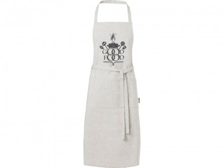 Pheebs 200 g/m2 recycled cotton apron, серый яркий