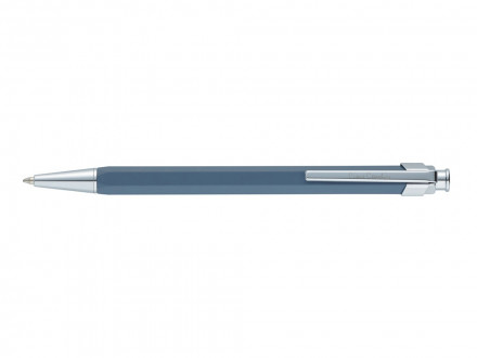 Ручка шариковая Pierre Cardin PRIZMA. Цвет - серо-голубой. Упаковка Е