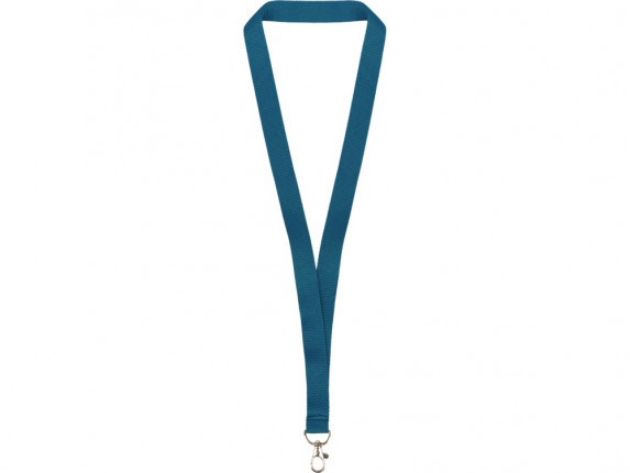 Ланьярд с карабином, цвет морской волны