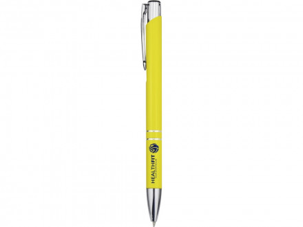 Шариковая ручка Moneta из переработанного алюминия - Желтый