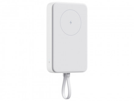 Внешний аккумулятор с кабелем Xiaomi 33W Magnetic Power Bank 10000mAh (Integrated Cable) White