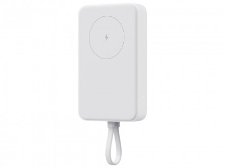 Внешний аккумулятор с кабелем Xiaomi 33W Magnetic Power Bank 10000mAh (Integrated Cable) White