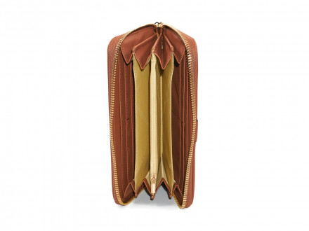 Кошелек женский Beverly Hills Polo Club, коричневый/желтое золото