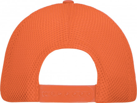 Бейсболка с сеткой Newport, оранжевый/белый