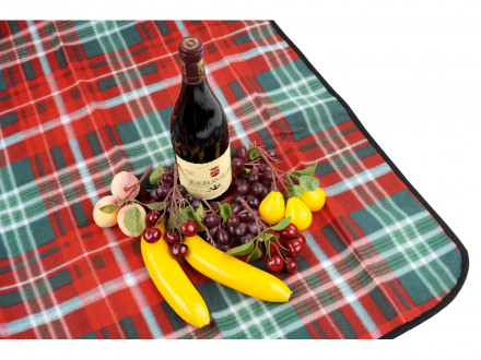 Плед Шотландия, красный