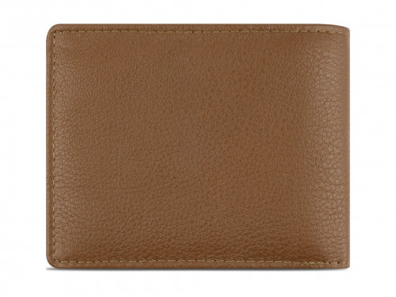 Портмоне BUGATTI Banda, с защитой RFID, коньячного цвета цвет, кожа/полиэстер, 10,5х2х8,3 см