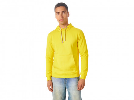 Толстовка унисекс Stream с капюшоном, жёлтый