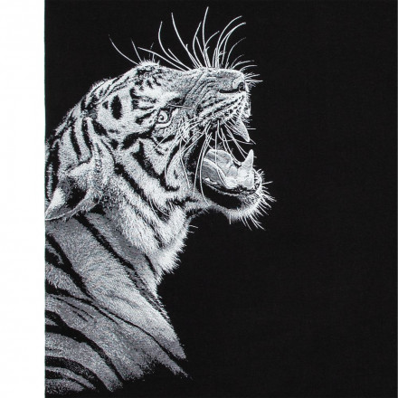 Футболка Like a Tiger, черная