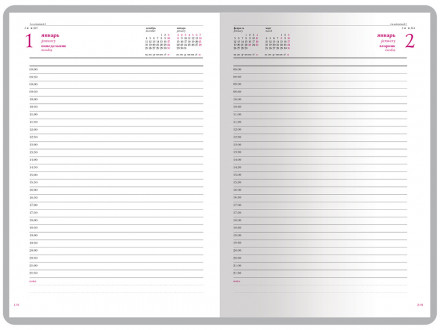 Ежедневник А5 датированный Velvet 2026, зеленый