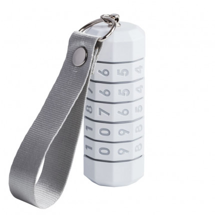 Флешка 2 в 1 с кодовым замком lokenToken 16 Гб, белая 1