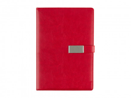 Ежедневник недатированный А5 Verona, красный