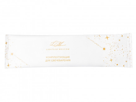Набор для создания 2-х ароматических свечей: амбра и табак/маракуйя, сандал и пачули