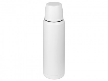 Термос с чашей и двойными медными стенками Stern, 1 л, белый