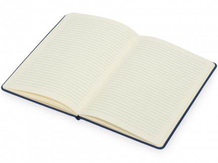 Блокнот Wispy, твердая обложка A5, 64 листа в линейку, синий